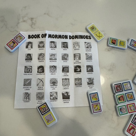 LDS Book of Mormon dominoes - Picture 4 of 5